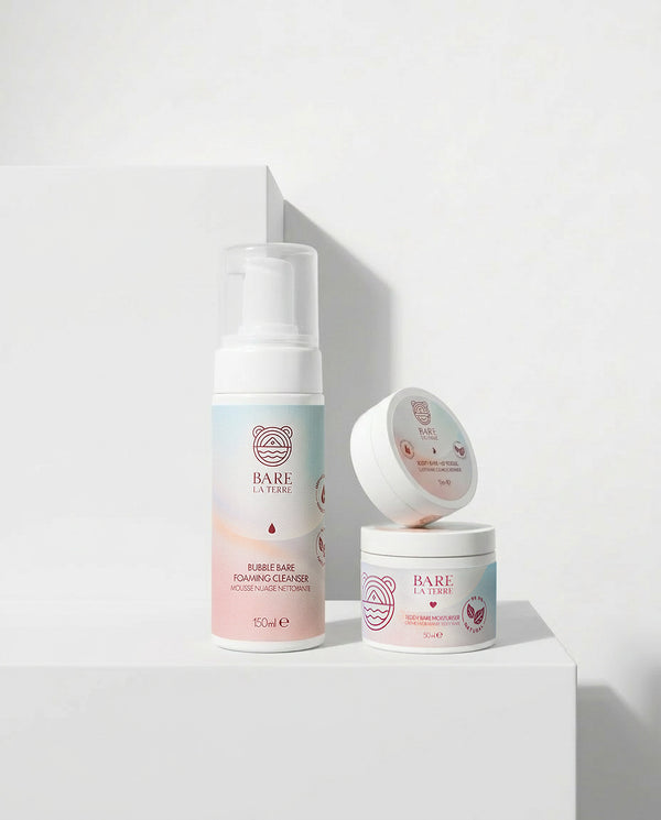 Cleanser + Moisturiser + Lip Mask