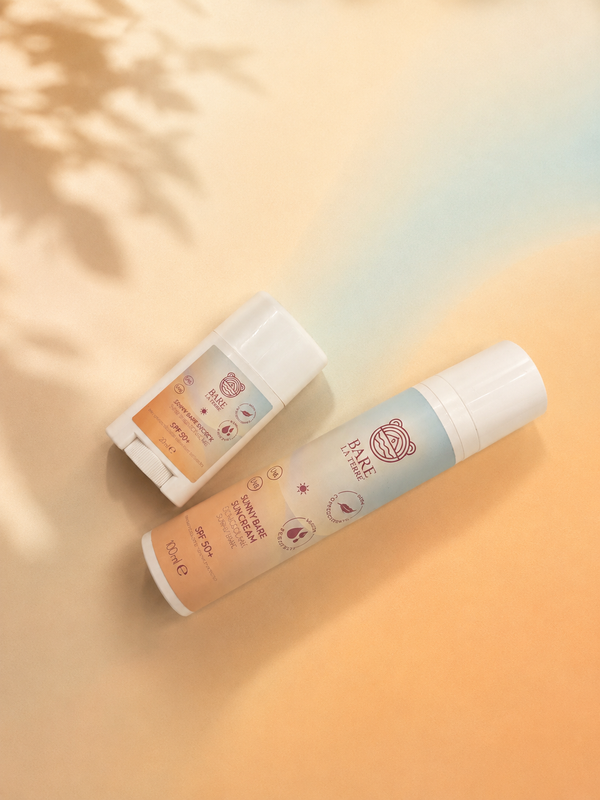 Sunny Bare Sun stick and Sun Cream SPF 50+