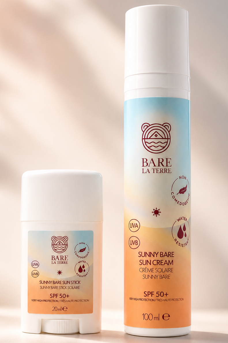 Sunny Bare Sun stick and Sun Cream SPF 50+